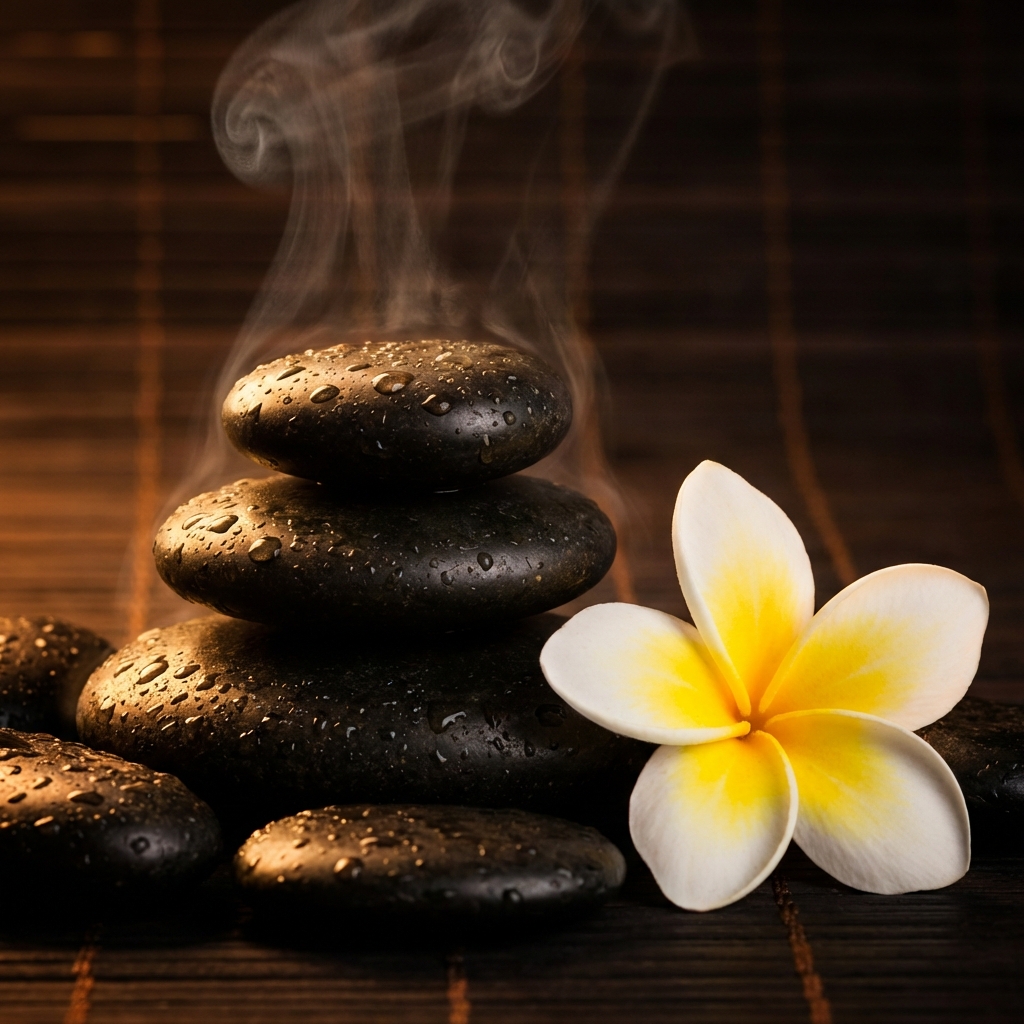 Lávové kameny a relaxace